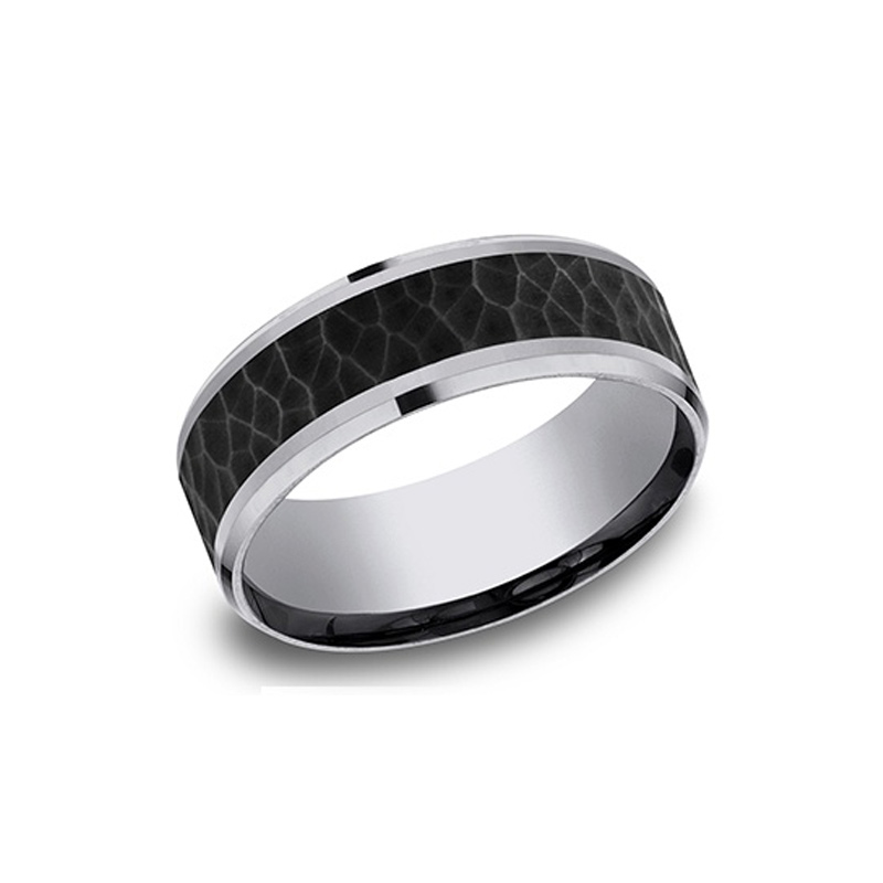 Tantalum Wedding Band Gem Classics