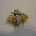 Diamond Pave Bee